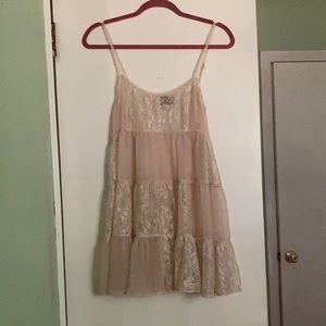 Free People Intimately Sheer Lace Babydoll